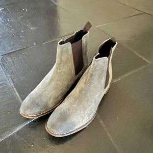 ASOS suede Chelsea boots mens 8/41 new